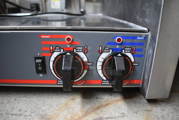APW Wyott Model HRS-75 5T Stainless Steel Commercial Countertop Hot Dog Roller. 208/240 Volts, 1 Phase. 36x30x11 - Image 4 of 7