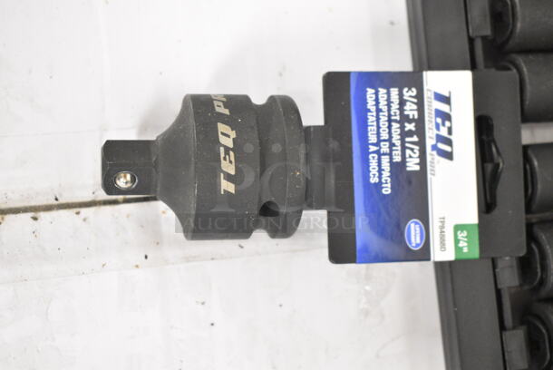 3 BRAND NEW! Items; TEQ Items; Impact Adapter, 2 Deep Impact Socket Sets. 3 Times Your Bid! - Image 2 of 9
