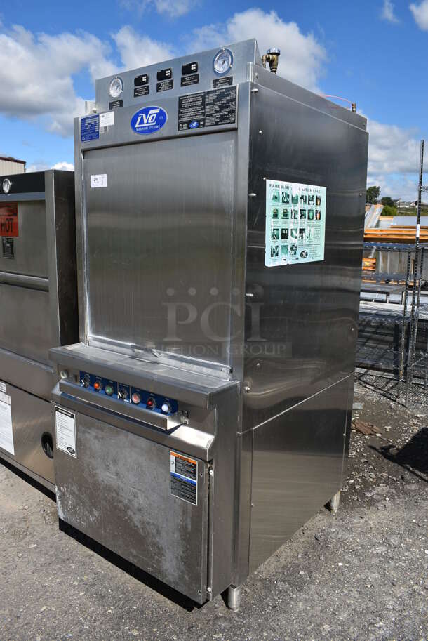 LVO FL14E Stainless Steel Commercial Pot / Pan Washer. 460 Volts, 3 Phase. 36x48x84 - Image 3 of 10