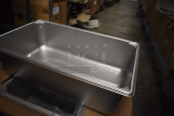 6 BRAND NEW IN BOX! Vollrath Stainless Steel Full Size Drop In Bins! 1/1x6. 6 Times Your Bid! - Image 2 of 5