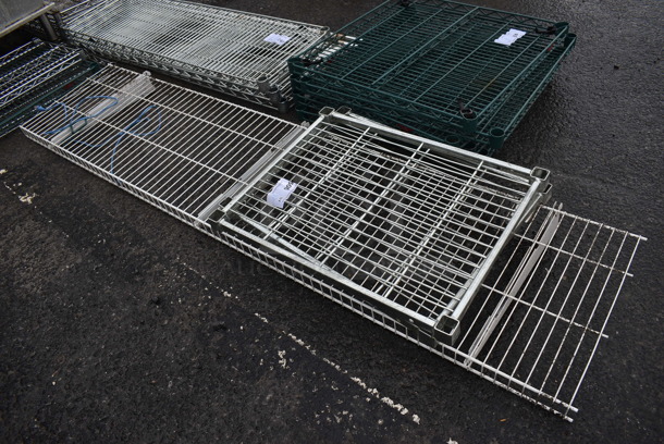 ALL ONE MONEY! Lot of 3 Various Racks! 72x17x3, 24x18x1.5 - Image 1 of 3