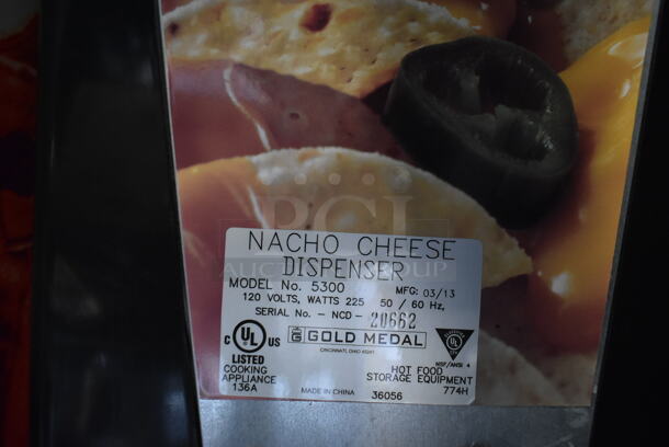 Gold Medal 5300 Metal Commercial Countertop Hot Cheese Dispenser. 120 Volts, 1 Phase.  - Image 8 of 8