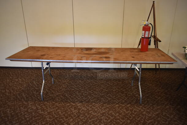 ALL ONE MONEY! Lot of Various Items Including 2 Folding Tables and 4 Chairs. Does Not Include Fire Extinguisher. (ballroom #3) - Image 5 of 8