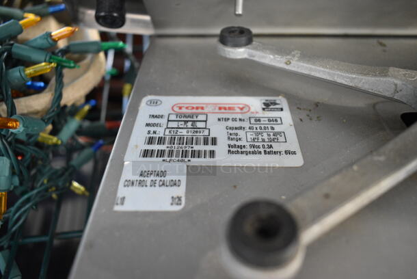 Torrey L-PC Metal Countertop Scale. Tested and Working! - Image 6 of 6