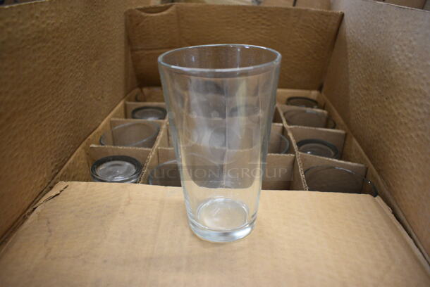 21 BRAND NEW IN BOX! Beverage Glasses. 3.5x3.5x5.75. 21 Times Your Bid!
