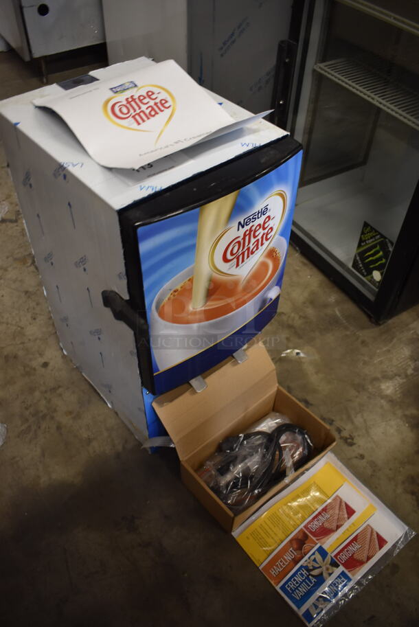 BRAND NEW IN BOX! Silver King SKNES2B Commercial Countertop Cream Dispenser. 115V. Tested And Working!  - Image 2 of 7