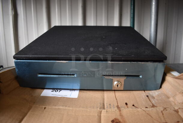Metal Commercial Cash Drawer. 16x16.5x4