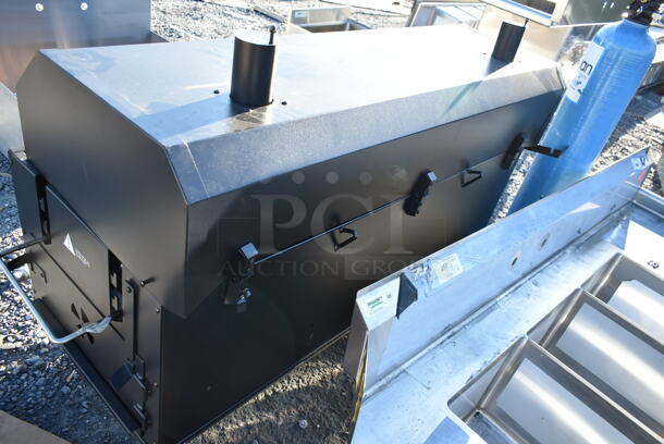 LIKE NEW! Backyard Pro Metal Commercial Outdoor Grill. - Image 7 of 8