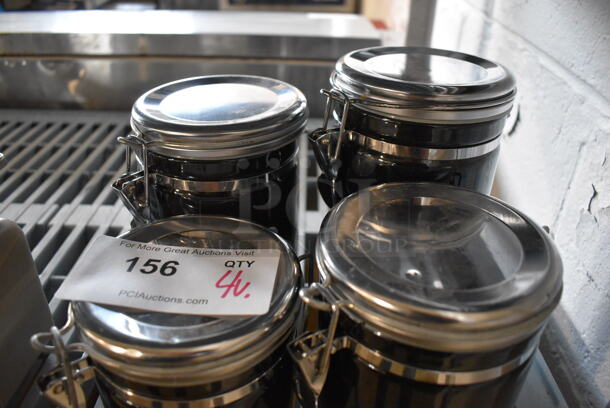 4 Various Canisters. Includes 4.5x4.5x4.5. 4 Times Your Bid! - Image 3 of 3