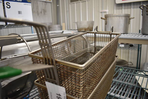 2 Metal Fry Baskets. 25x6x8. 2 Times Your Bid! - Image 3 of 3