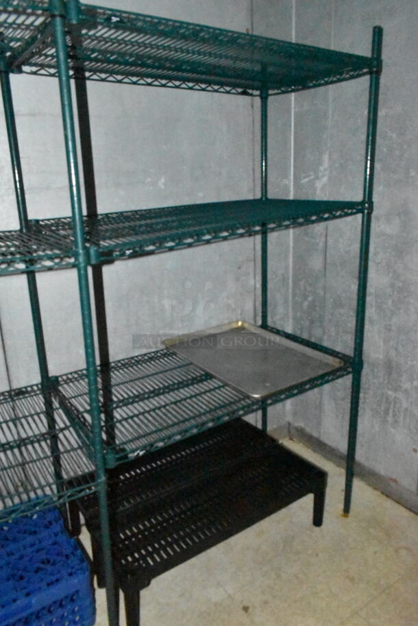ALL ONE MONEY! Lot of Shelving Units. BUYER MUST REMOVE: BUYER MUST DISMANTLE. PCI CANNOT DISMANTLE FOR SHIPPING. PLEASE CONSIDER FREIGHT CHARGES. (vestibule) - Image 3 of 4