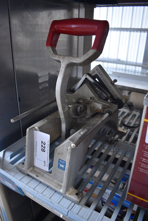 Metal Commercial Countertop Vegetable Cutter. 8x14x16 - Image 1 of 4