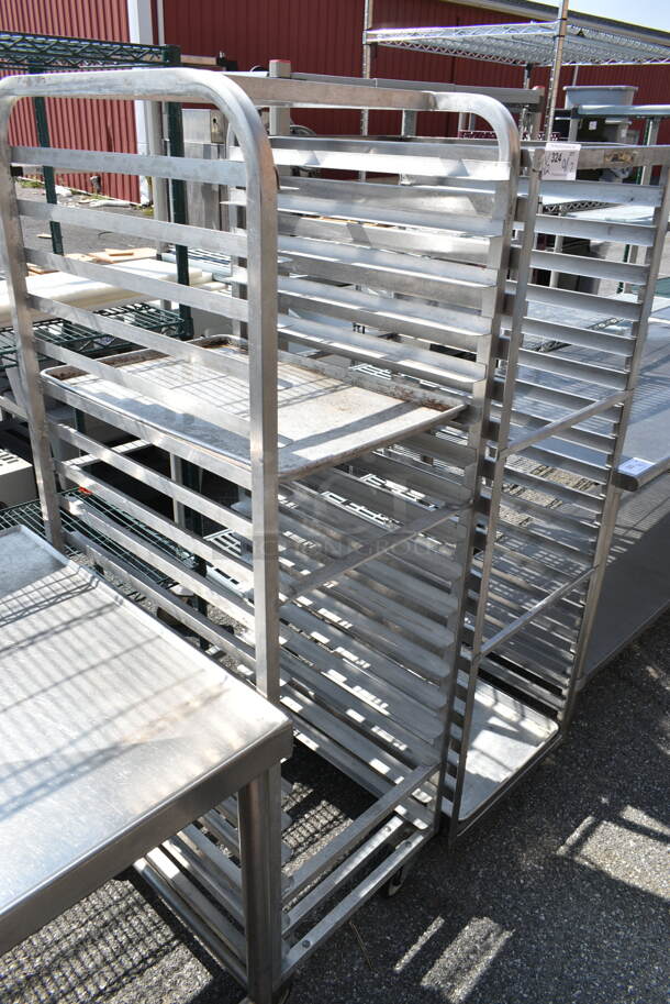 2 Metal Pan Transport Racks on Commercial Casters. 20.5x26x65, 20x26x62. 2 Times Your Bid! - Image 4 of 7