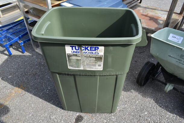 ALL ONE MONEY! Lot of Gray Poly Bin w. blue Lid and Green Poly Bin! - Image 5 of 7