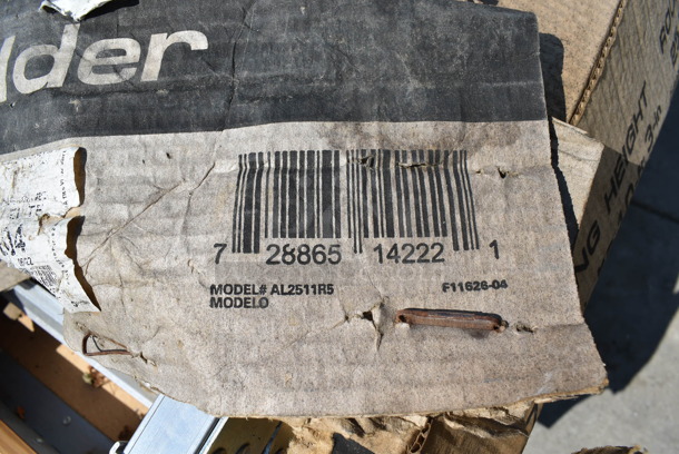 BRAND NEW SCRATCH AND DENT! F11626-04 Aluminum Attic Ladder.  - Image 3 of 3