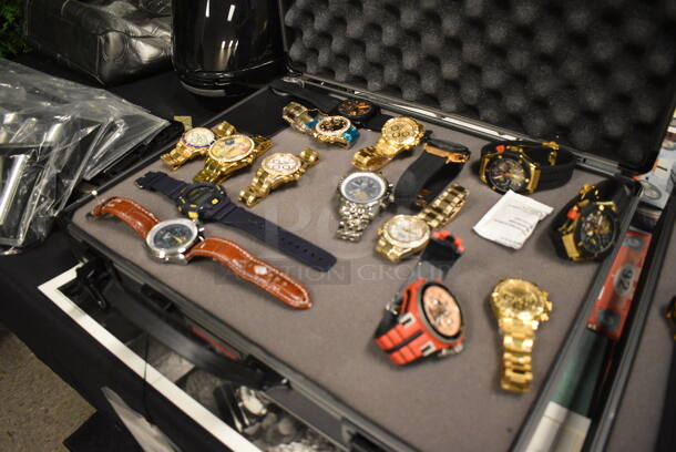 15 Replica Watches in NEW Winchester Case. 15 Times Your Bid! - Image 8 of 12