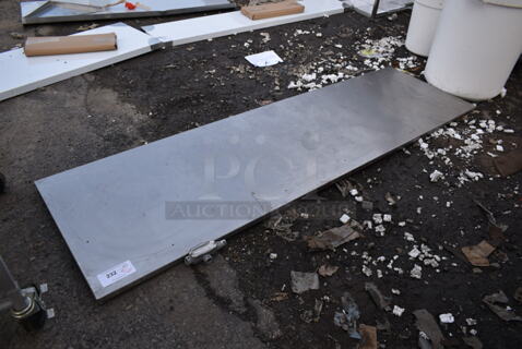 Stainless Shelf.