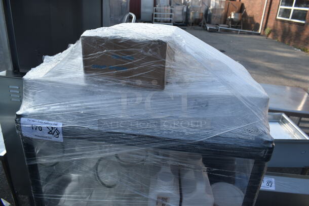 Metal 4 Tier Wire Shelving Unit w/ Contents Including Poly Pitchers. BUYER MUST DISMANTLE. PCI CANNOT DISMANTLE FOR SHIPPING. PLEASE CONSIDER FREIGHT CHARGES. - Image 6 of 6