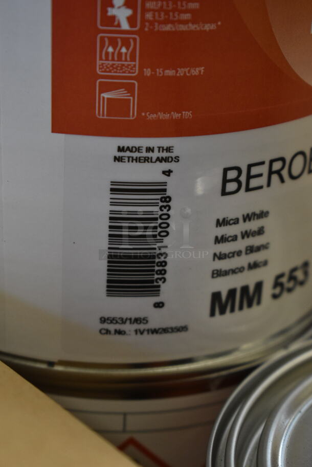 6 BRAND NEW! Boxes of 3 Debeer MM 553 UN 1263 1 Liter Paint Cans. 6 Times Your Bid! - Image 5 of 5