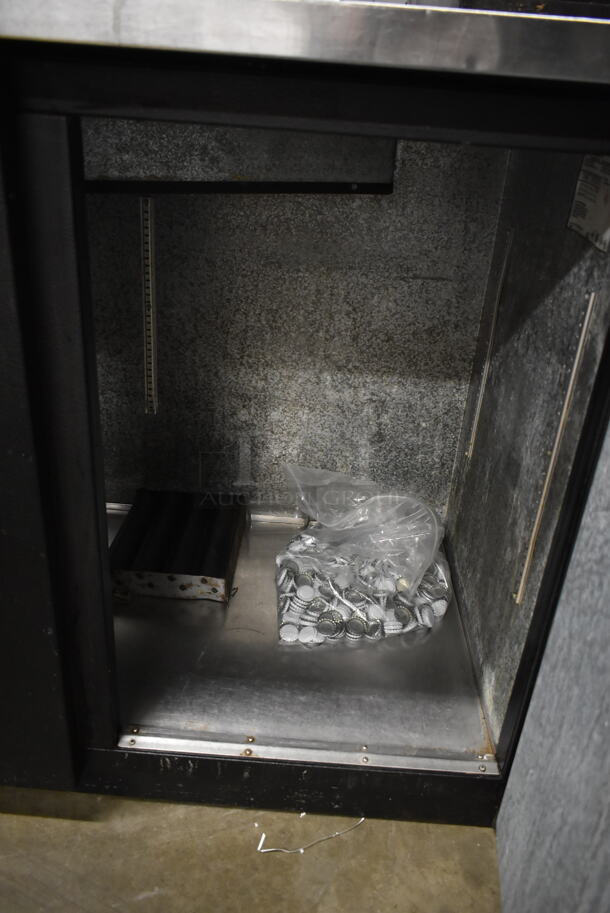 True TBB-3 Stainless Steel Commercial 2 Door Back Bar Cooler. 115 Volts, 1 Phase. Tested and Working! - Image 5 of 6