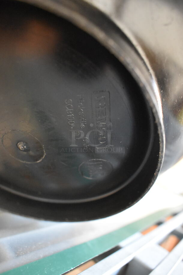 ALL ONE MONEY! Lot of Black Poly Bowls and Plastic Sign Cover - Image 6 of 6