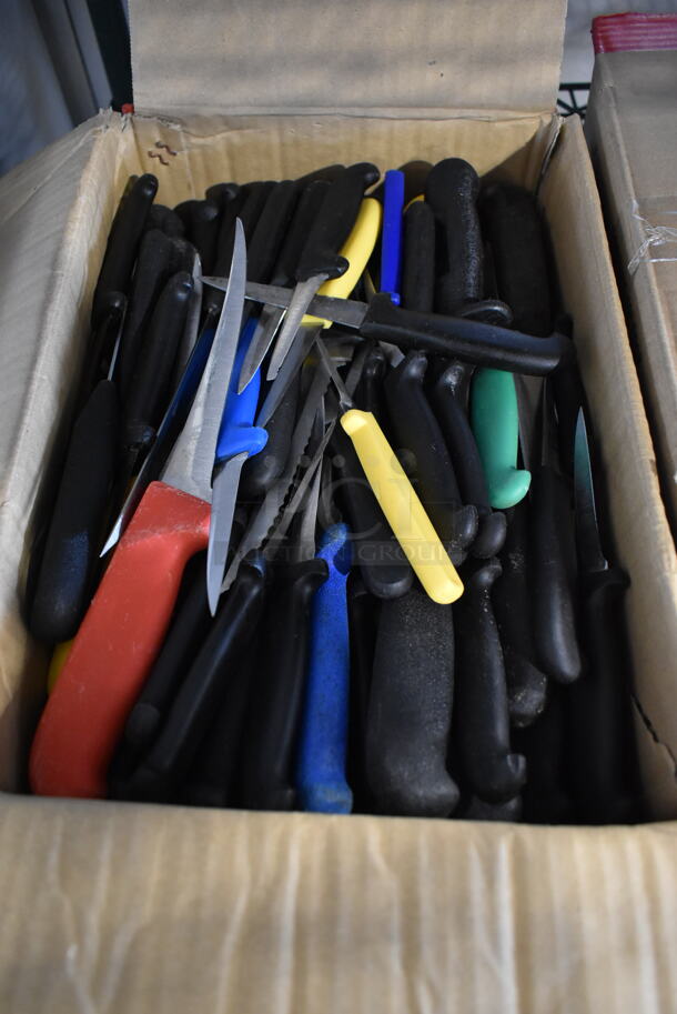 80 SHARPENED Stainless Steel Knives Including Fillet. 80 Times Your Bid! - Image 2 of 6