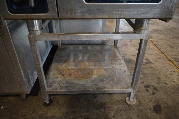 2016 Alto Shaam CTP10-10E Stainless Steel Commercial Electric Powered Combitherm Convection Oven on Metal Equipment Stand. 208-240 Volts, 3 Phase. - Image 4 of 6