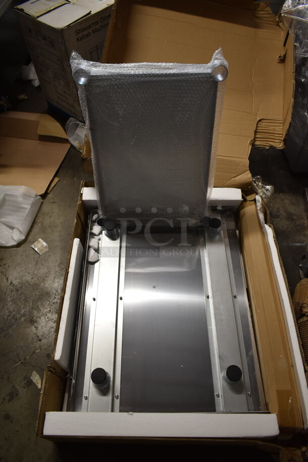 BRAND NEW IN BOX! Stainless Steel Table w/ Under Shelf. - Image 2 of 7