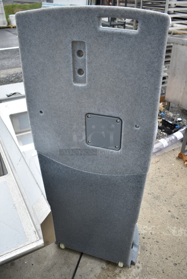 BRAND NEW SCRATCH AND DENT! Lavex Gray Poly Water Fountain. - Image 5 of 6
