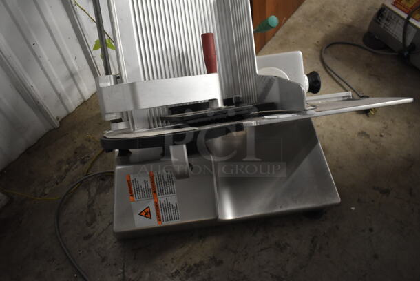 2017 Bizerba GSP H Stainless Steel Commercial Countertop Meat Slicer. 120 Volts, 1 Phase. Tested and Working! - Image 7 of 8