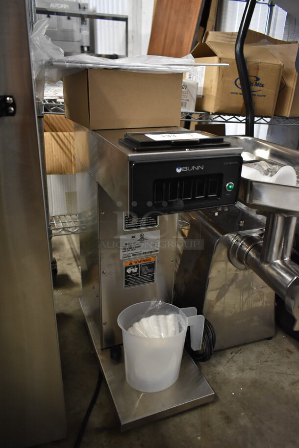 BRAND NEW! 2022 Bunn CW15-APS Stainless Steel Commercial Countertop Coffee Machine w/ Poly Pitcher. 120 Volts, 1 Phase.  - Image 2 of 7