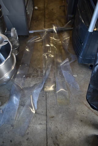Poly Curtain Strips for Walk In Box