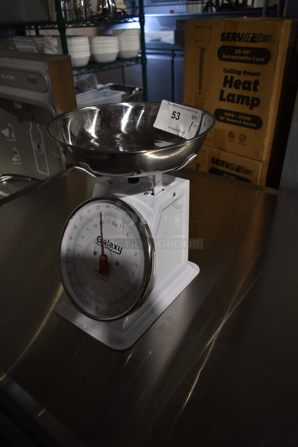 BRAND NEW SCRATCH AND DENT! Galaxy 177GRCW25B Metal Countertop Food Portioning Scale. - Image 2 of 4