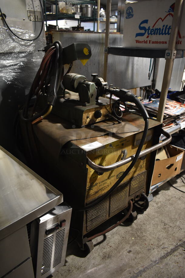 Union Carbide Linde VI-252 Metal Commercial Floor Style Power Supply Welder on Casters. 230/460 Volts, 3 Phase.  - Image 2 of 8