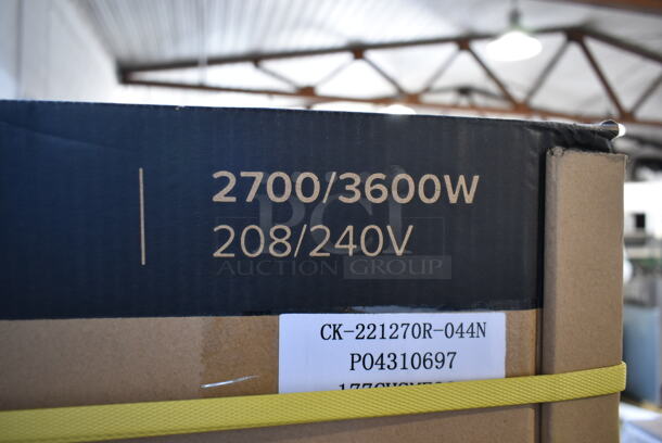 3 BRAND NEW SCRATCH AND DENT! Avantco 177CHSME32M Stainless Steel Commercial Countertop Electric Powered 32" Cheese Melter. 208/240 Volts. Stock Picture Used as Gallery. 3 Times Your Bid! - Image 8 of 8