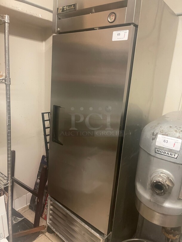 True One Stainless Door Commercial Cooler 115 Volt NSF  - Image 1 of 4