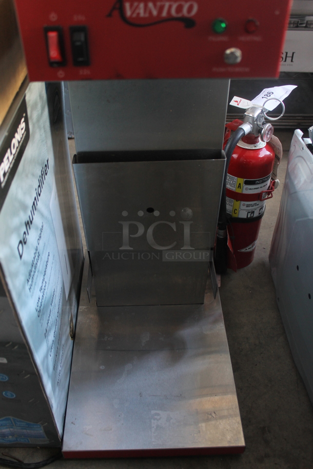 Avantco 177CMAPADJ Stainless Steel Commercial Countertop Coffee Machine. 120 Volts, 1 Phase.  - Image 3 of 5