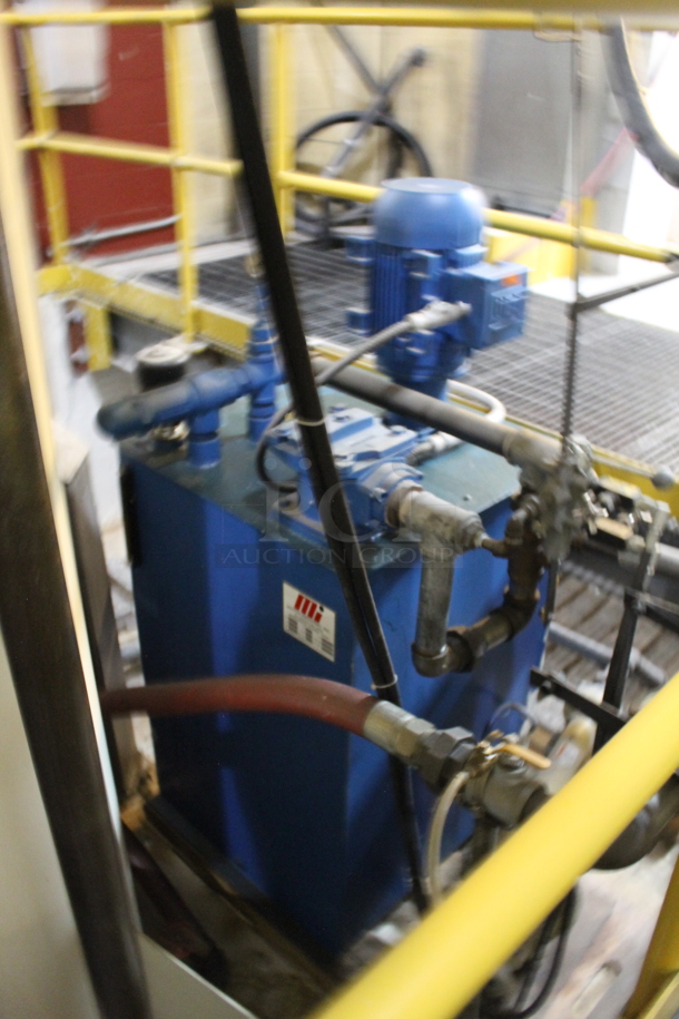 MEGA LOT! Ross CDA-1000 Metal Commercial Floor Style Dual Shaft Mixer. Includes All Items In Recessed Floor Area. BUYER MUST REMOVE.  - Image 8 of 12