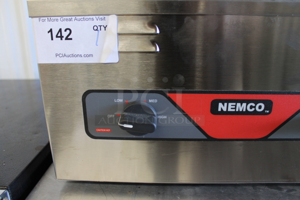 2015 Nemco 6120A-CW Stainless Steel Commercial Countertop 2 Well Food Warmer. 120 Volts, 1 Phase. Tested and Working! - Image 2 of 5