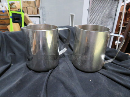 Stainless Steel Creamer. 2XBID