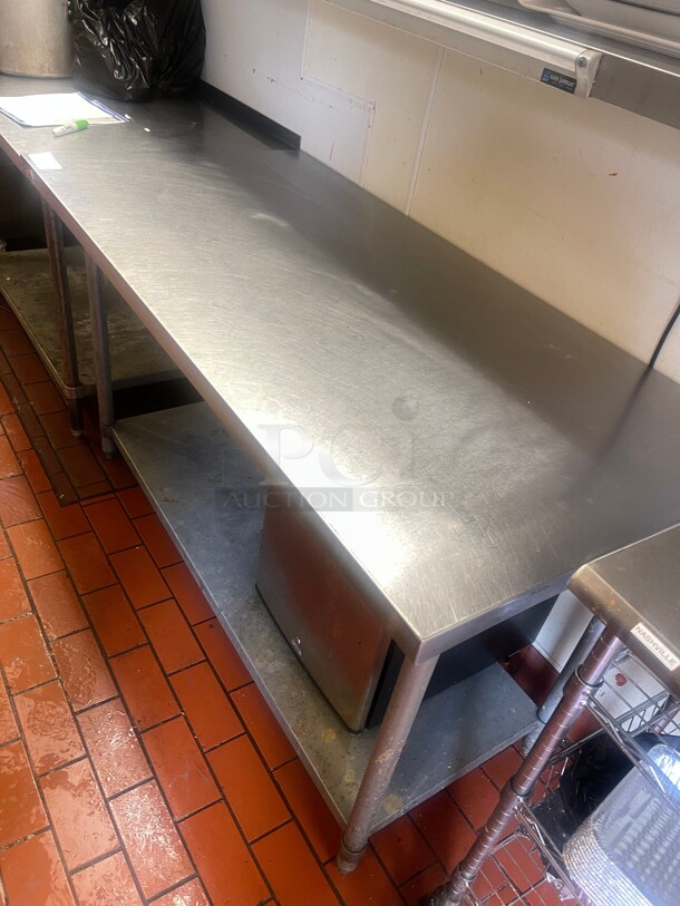 Nice! RJ Commercial Stainless Steel 60 inch Work table NSF With Undershelf  - Image 4 of 5