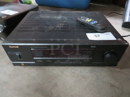 One Sherwood AM/FM Stereo Receiver. #AX-4108.