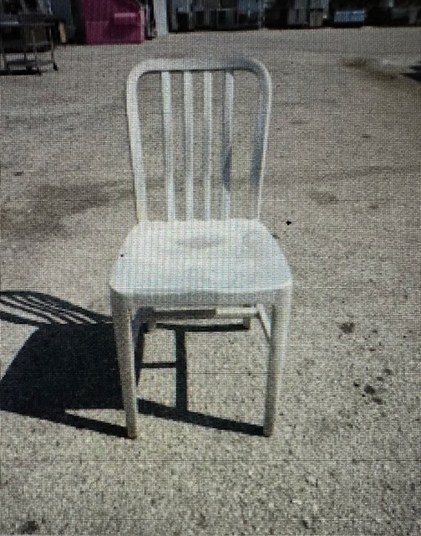 Aluminum Indoor/Outdoor Chair. 2XBID