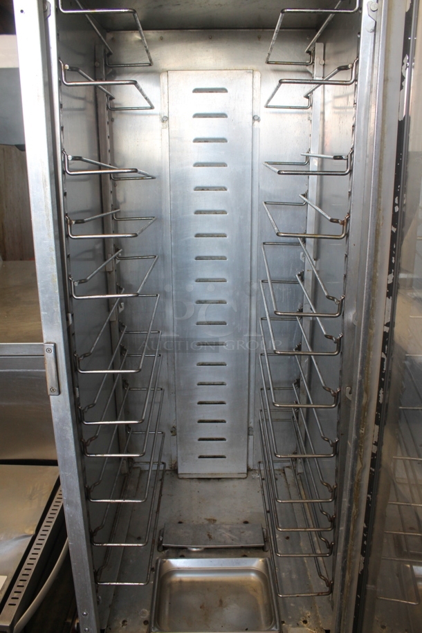 Cres Cor 121PHUA11D Metal Commercial Single Door Reach In Warming Cabinet Merchandiser on Commercial Casters. 120 Volts, 1 Phase. Could Not Test Due To Plug Style - Image 3 of 8