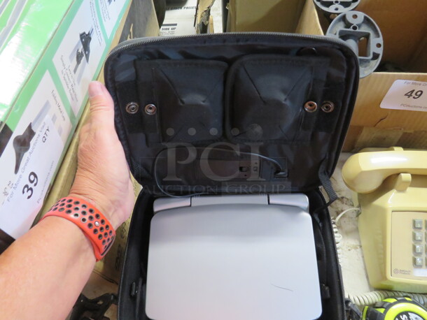 One Venturer Portable DVD Player With Car Charger, And A Sound FX Case. - Image 2 of 2