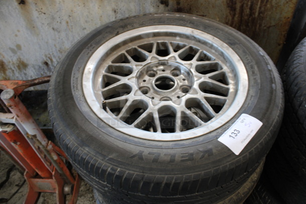5 Various Tires Including Charger GT 225/55R16. Includes 25x9x25. 5 Times Your Bid! - Image 3 of 7