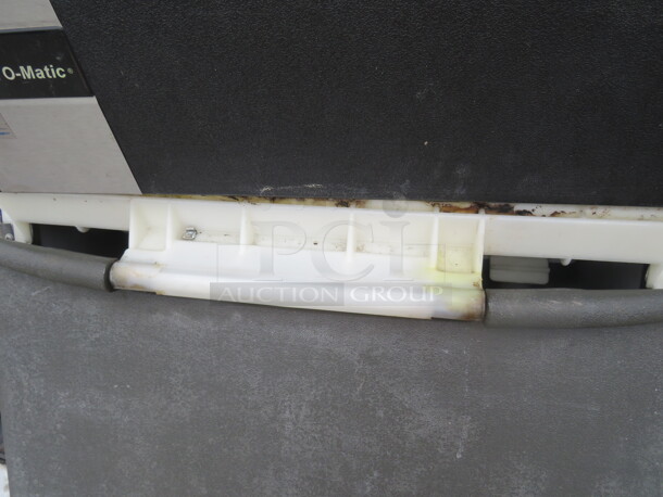 One Ice O Matic Ice Maker With Bin. Model# ICE0606HT2. 208-230 Volt. Missing 1 Side Panel, And Small Piece Up Front. Unable To Test. 30X34X58 - Image 2 of 3