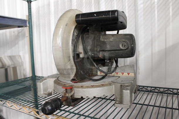 M2500LW2 Metal Countertop 10" Compound Miter Saw w/ Laser Guide. 120 Volts, 1 Phase. Tested and Working! - Image 2 of 12