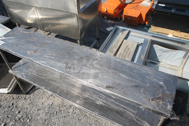 Stainless Steel 2 Tier Shelf. - Image 3 of 5