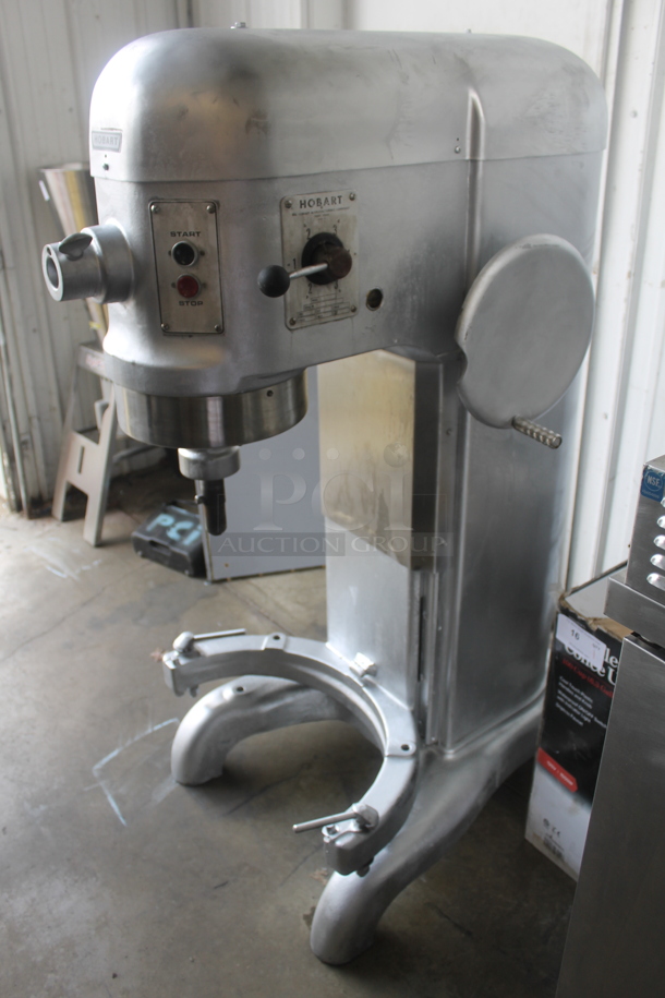 Hobart H-600 Metal Commercial Floor Style 60 Quart Planetary Dough Mixer. 208 Volts, 3 Phase.  - Image 1 of 7